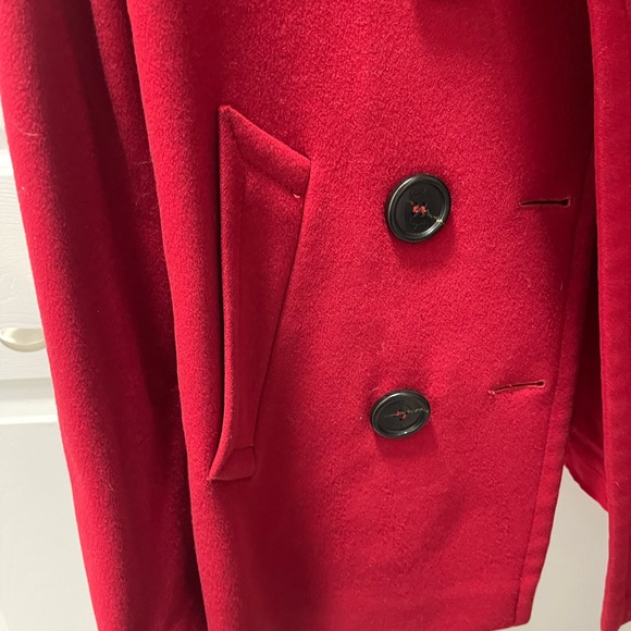 Burberry wool peacoat size xs Authentic - Picture 4 of 11